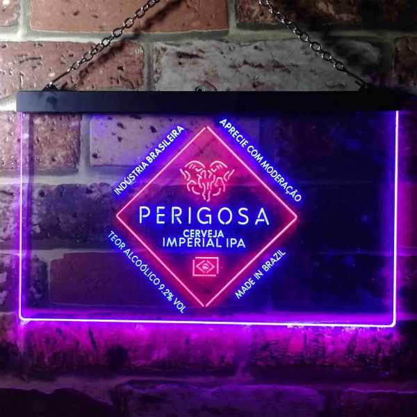 Bodebrown Perigosa Imperial IPA Dual LED Neon Light Sign